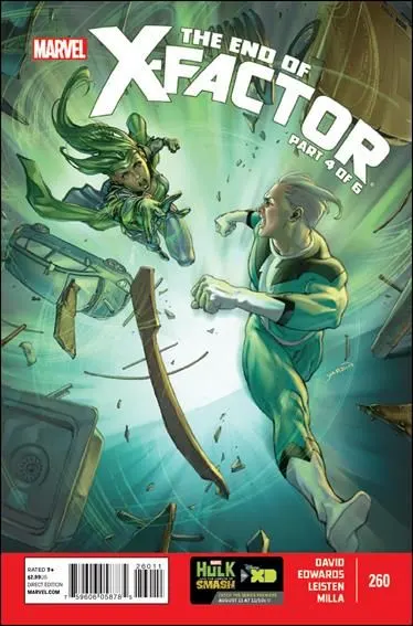 X-Factor, Vol. 3 #260 comic book cover, 2013