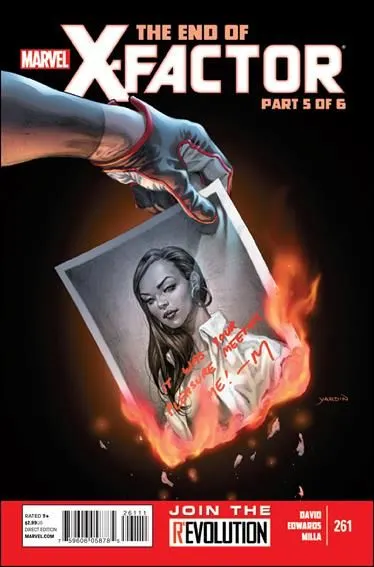 X-Factor, Vol. 3 #261 comic book cover, 2013