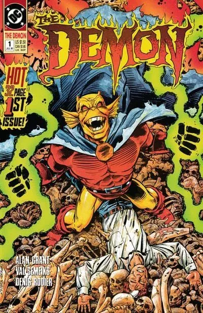 The Demon, Vol. 3 #1 comic book cover, 1990