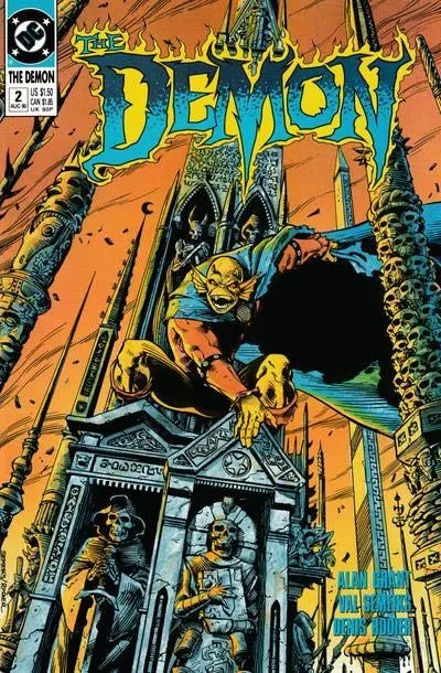 The Demon, Vol. 3 #2 comic book cover, 1990