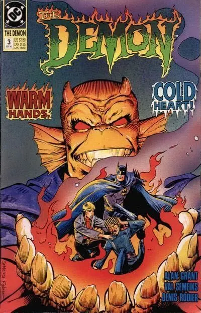 The Demon, Vol. 3 #3 comic book cover, 1990