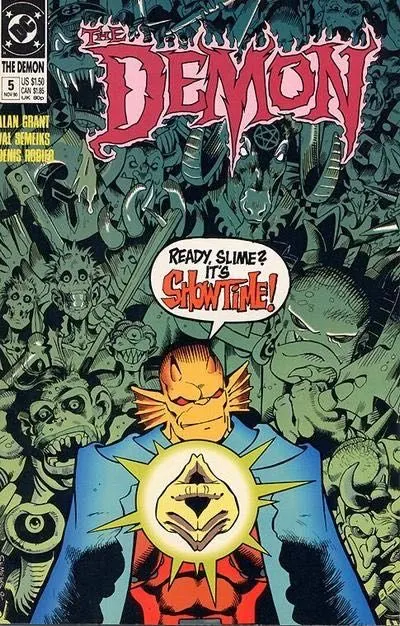 The Demon, Vol. 3 #5 comic book cover, 1990