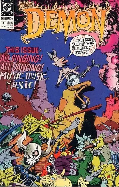The Demon, Vol. 3 #6 comic book cover, 1990