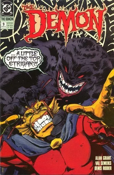 The Demon, Vol. 3 #9 comic book cover, 1991