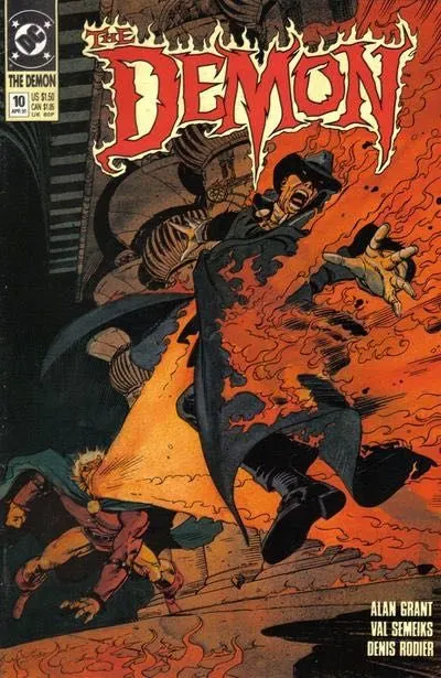 The Demon, Vol. 3 #10 comic book cover, 1991