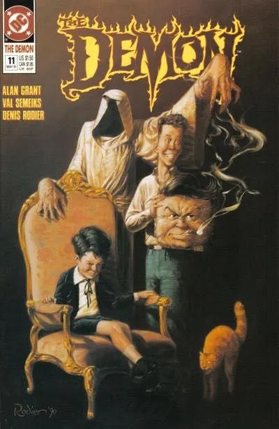 The Demon, Vol. 3 #11 comic book cover, 1991