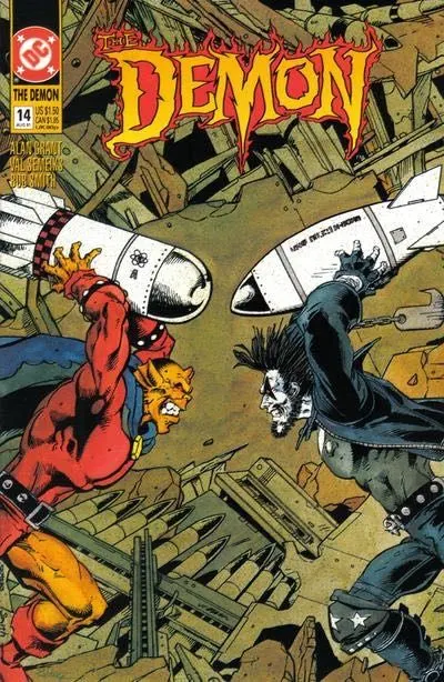 The Demon, Vol. 3 #14 comic book cover, 1991