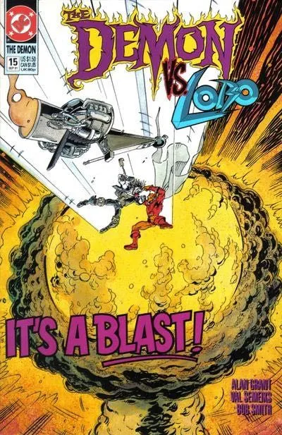 The Demon, Vol. 3 #15 comic book cover, 1991