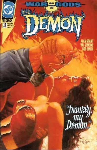 The Demon, Vol. 3 #17 comic book cover, 1991