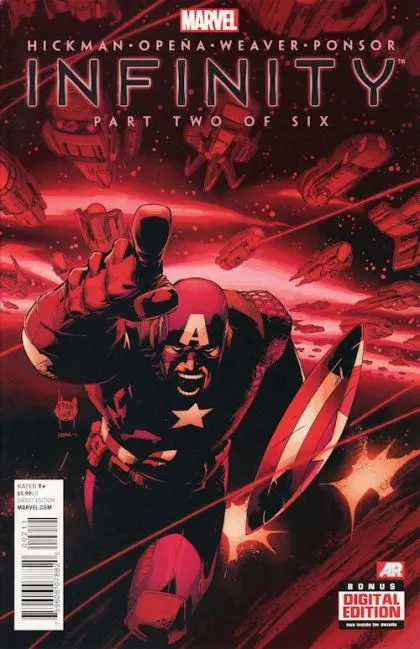 Infinity #2 Regular Adam Kubert Cover comic book cover, 2013