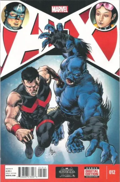 A+X #12 comic book cover, 2013