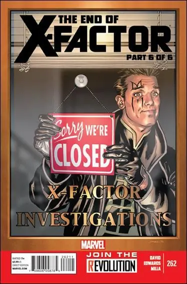 X-Factor, Vol. 3 #262 David Yardin Regular comic book cover, 2013