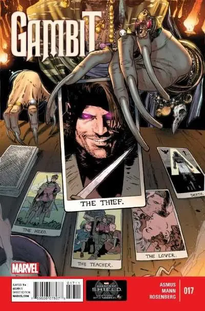 Gambit, Vol. 5 #17 Clay Mann Regular comic book cover, 2013