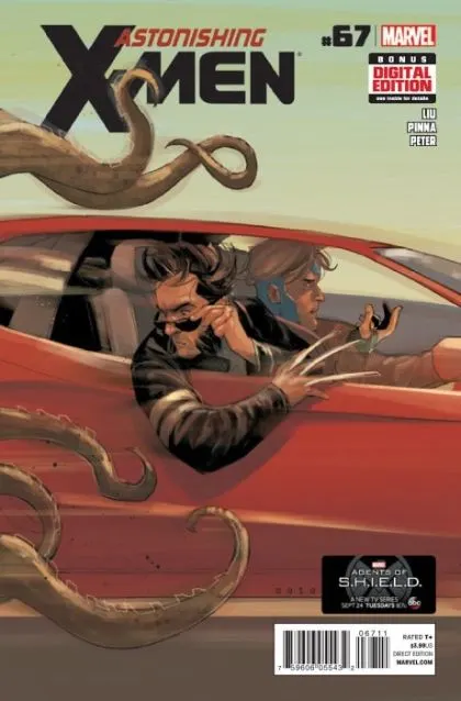 Astonishing X-Men, Vol. 3 #67 Direct Edition comic book cover, 2013