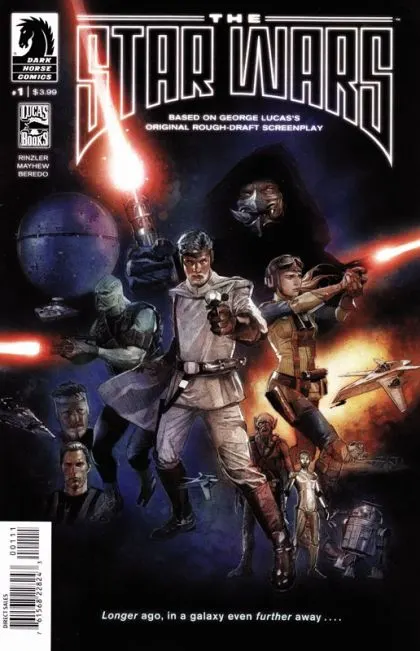 The Star Wars #1 Nick Runge Regular comic book cover, 2013
