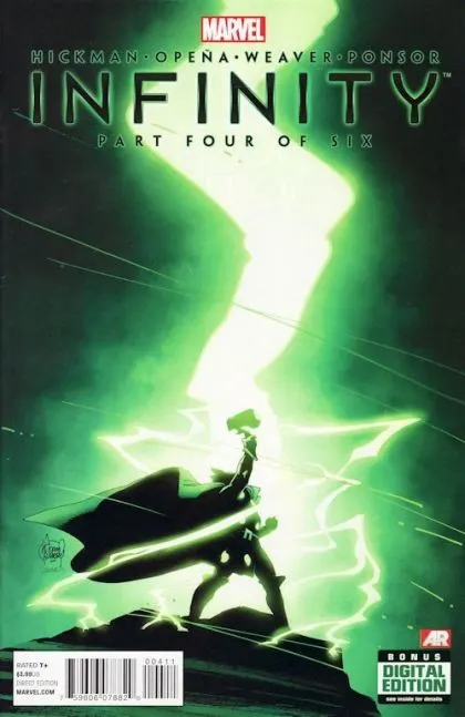 Infinity #4 Regular Adam Kubert Cover comic book cover, 2013