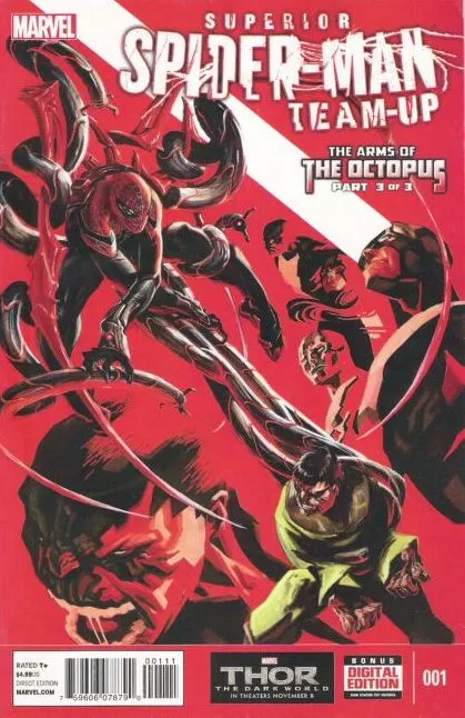 Superior Spider-Man Team-Up Special #1 Regular Alexander Lozano Cover comic book cover, 2013