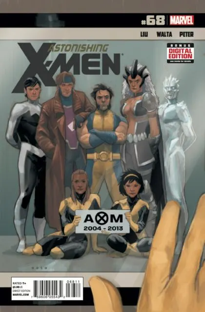 Astonishing X-Men, Vol. 3 #68 Direct Edition comic book cover, 2013