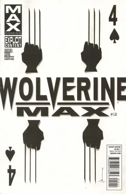 Wolverine MAX #12 comic book cover, 2013