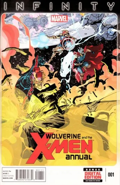Wolverine & the X-Men, Vol. 1 Annual #1 comic book cover, 2014
