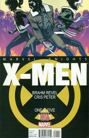 Marvel Knights: X-Men #1 Brahm Revel Regular Cover comic book cover, 2014