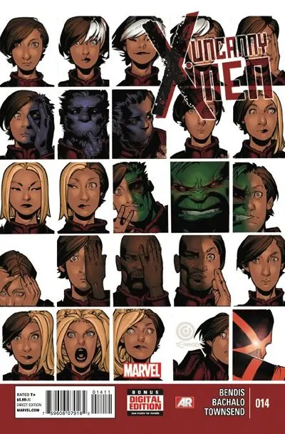 Uncanny X-Men, Vol. 3 #14 Regular Cover by Chris Bachalo comic book cover, 2014