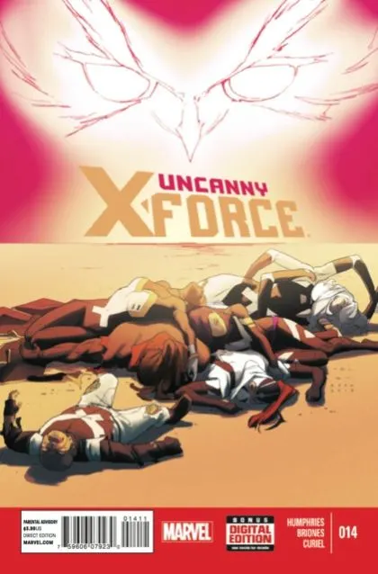 Uncanny X-Force, Vol. 2 #14 comic book cover, 2014