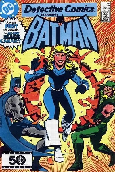 Detective Comics, Vol. 1 #554 Direct Edition comic book cover, 1985