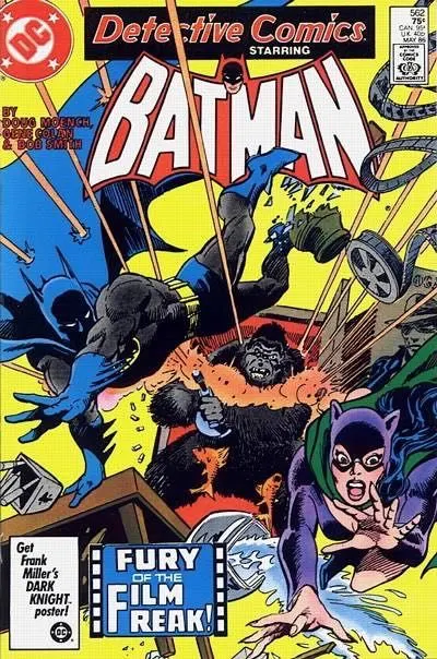 Detective Comics, Vol. 1 #562 Direct Edition comic book cover, 1986