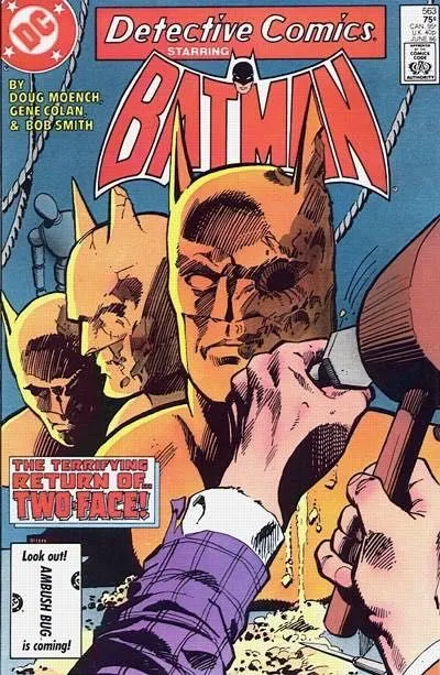 Detective Comics, Vol. 1 #563 Direct Edition comic book cover, 1986