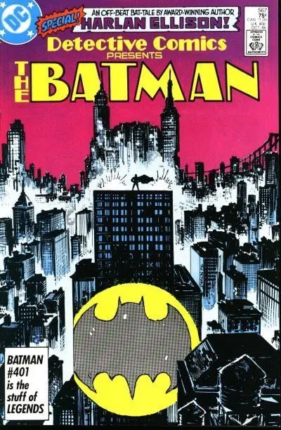 Detective Comics, Vol. 1 #567 Direct Edition comic book cover, 1986
