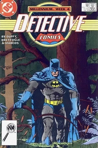 Detective Comics, Vol. 1 #582 Direct Edition comic book cover, 1988