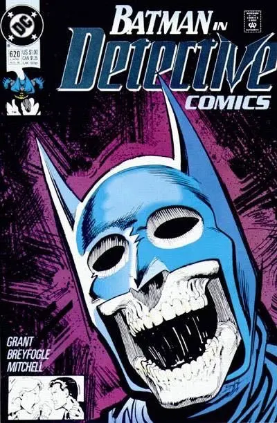 Detective Comics, Vol. 1 #620 Direct Edition comic book cover, 1990