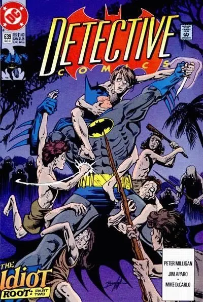 Detective Comics, Vol. 1 #639 Direct Edition comic book cover, 1991