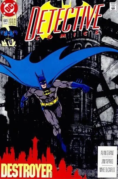 Detective Comics, Vol. 1 #641 Direct Edition comic book cover, 1992