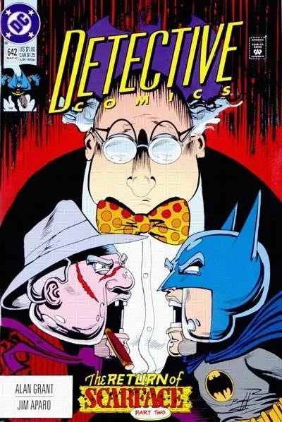 Detective Comics, Vol. 1 #642 Direct Edition comic book cover, 1992