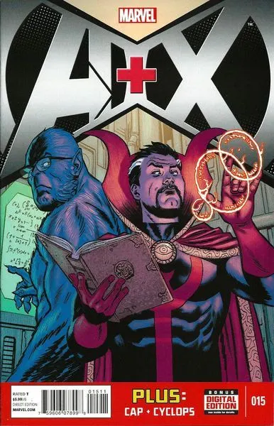 A+X #15 comic book cover, 2014