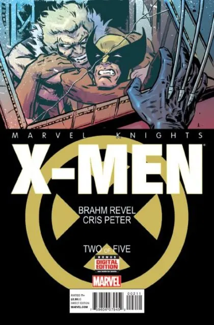 Marvel Knights: X-Men #2 comic book cover, 2014