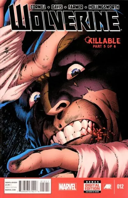 Wolverine, Vol. 5 #12 comic book cover, 2014