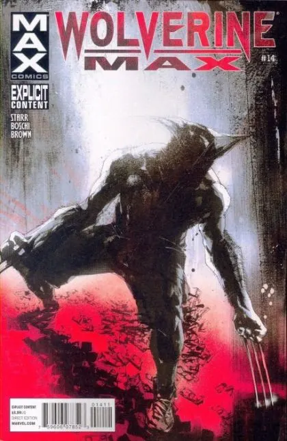 Wolverine MAX #14 comic book cover, 2013