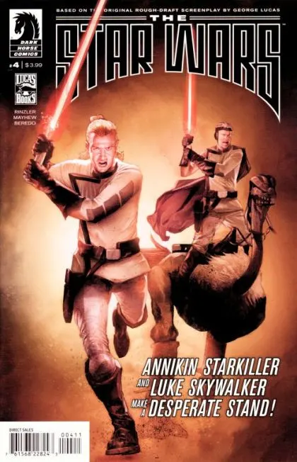 The Star Wars #4 comic book cover, 2013