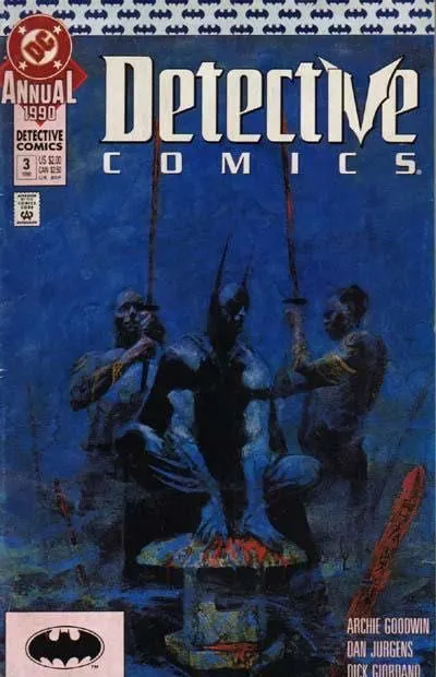 Detective Comics Annual, Vol. 1 #3 Direct Edition comic book cover, 1990