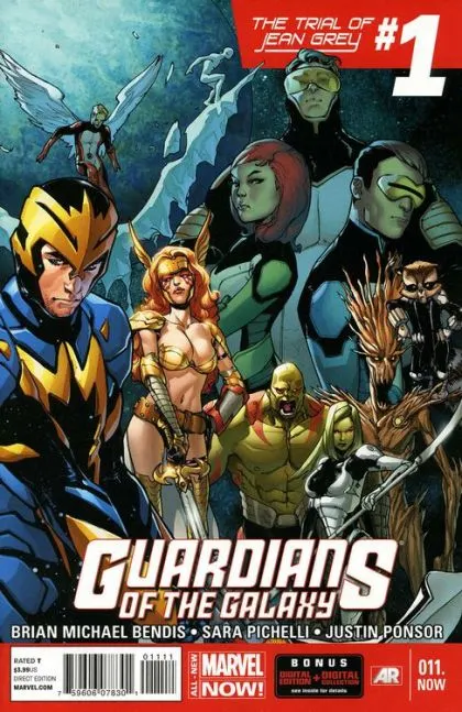 Guardians of the Galaxy, Vol. 3 #11.NOW-A comic book cover, 2014