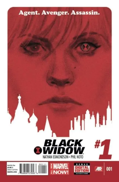 Black Widow, Vol. 6 #1 Regular Cover - Phil Noto comic book cover, 2014