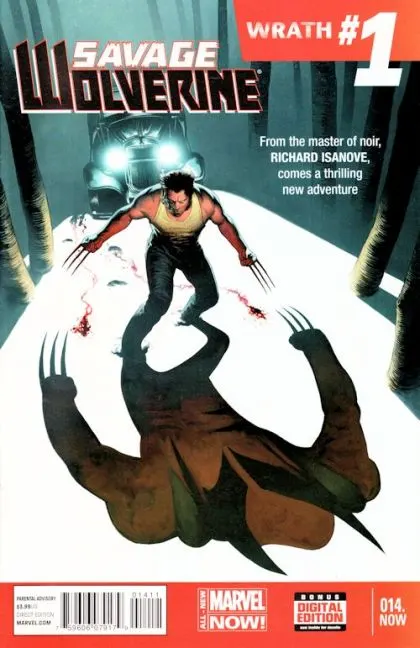 Savage Wolverine #14.NOW-A comic book cover, 2014