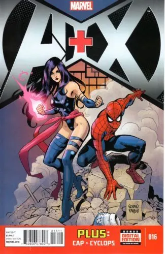 A+X #16 comic book cover, 2014