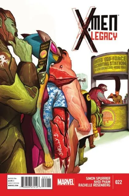 X-Men Legacy, Vol. 2 #22 comic book cover, 2014
