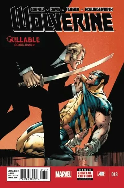 Wolverine, Vol. 5 #13 comic book cover, 2014