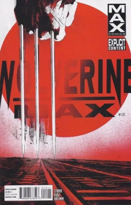 Wolverine MAX #15 comic book cover, 2014