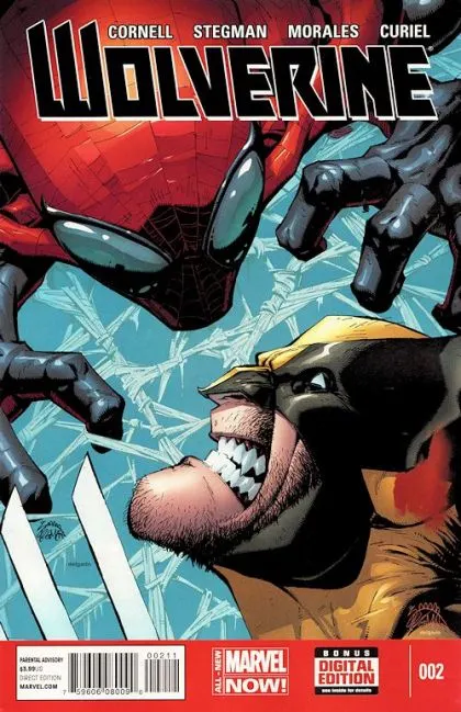 Wolverine, Vol. 6 #2 Regular Ryan Stegman Cover comic book cover, 2014